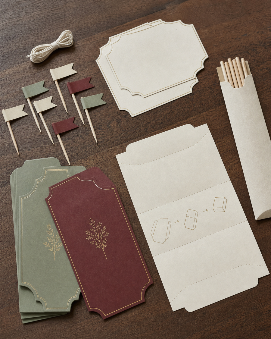 A baking decorating kit arranged for Slow Baking and Preserving