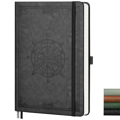 Lined Journal Notebook, 192 Numbered Pages, A5 Size (5.7'' x 8.3'') - view 8