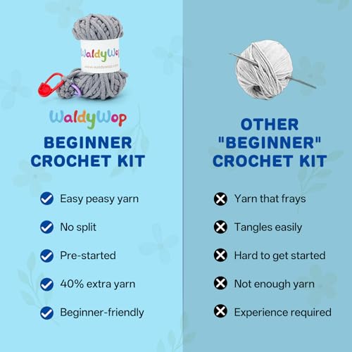 Crochet Kit for Beginners: 3 Animal Bookmarks Craft Kit,Women Gift - view 5
