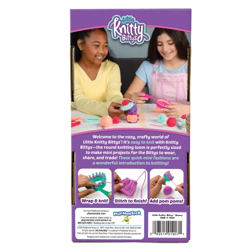 Little Knitty Bittys Bunny - Beginner Knitting Craft Kit - Makes 3 Mini Projects - Collect & Trade Clothes - Ages 7+ - view 7