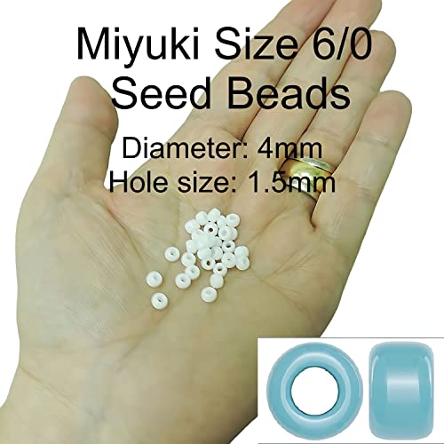 6/0 Round Berry Lined LT Topaz AB Seed Beads APPX 20GM Tube - view 2
