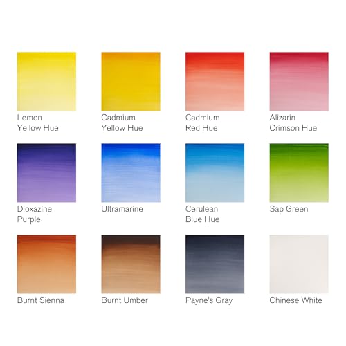 Cotman Watercolor Paint Set, 12 Half Pan Field Pocket Set - view 5