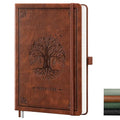 Lined Journal Notebook, 192 Numbered Pages, A5 Size (5.7'' x 8.3'')