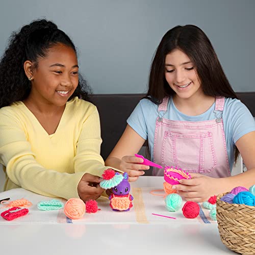 Little Knitty Bittys Bunny - Beginner Knitting Craft Kit - Makes 3 Mini Projects - Collect & Trade Clothes - Ages 7+ - view 4