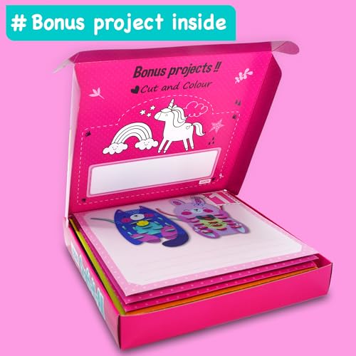 Unicorn Craft Box for Kids Ages 4-8 – 21 Projects in 1 - view 6