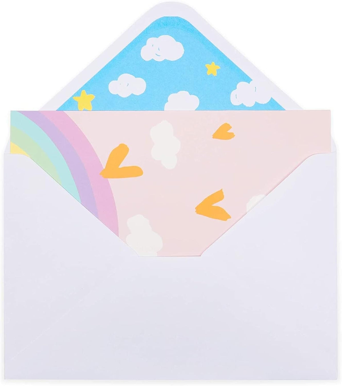 Thank You Cards - 4 x 6 In, Multicolored, 48-Pack, Contemporary - Blank Cards with Envelopes for Kids & Rainbow Notecards for Stationery Set - view 4
