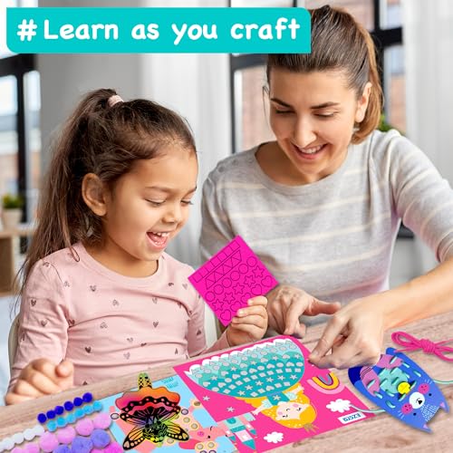 Unicorn Craft Box for Kids Ages 4-8 – 21 Projects in 1 - view 4