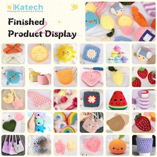Crochet Kit for Beginners Adults Kids-Crochet Starter Kit-Ideal Gift - view 4