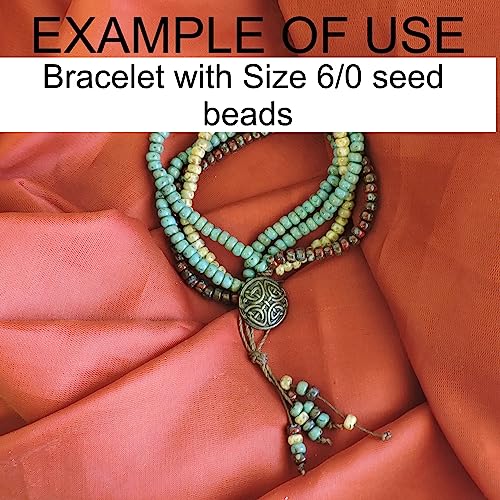 6/0 Round Berry Lined LT Topaz AB Seed Beads APPX 20GM Tube - view 4
