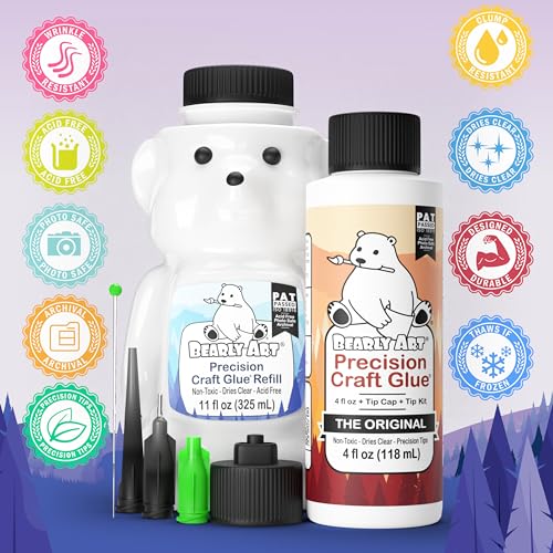 Precision Craft Glue Bundle - 4 fl oz Original & 11 fl oz Refill - view 4