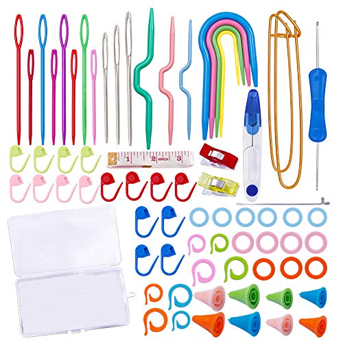 Knitting Accessories Kit Knitting Supplies Cable Needles for Knitting Tools