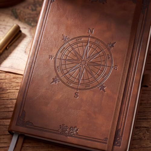Lined Journal Notebook, 192 Numbered Pages, A5 Size (5.7'' x 8.3'') - view 5