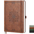 Lined Journal Notebook, 192 Numbered Pages, A5 Size (5.7'' x 8.3'')