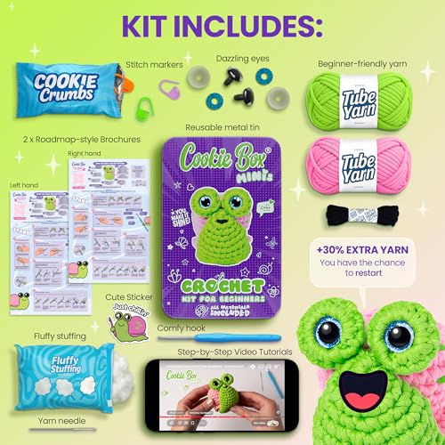 Crochet Kit for Beginners, Snail Dora - view 2