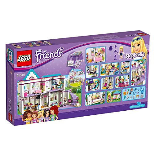 LEGO Friends Stephanie's House 41314 Build and Play Toy House with Mini Dolls, Dollhouse Kit (622 Pieces) - view 5