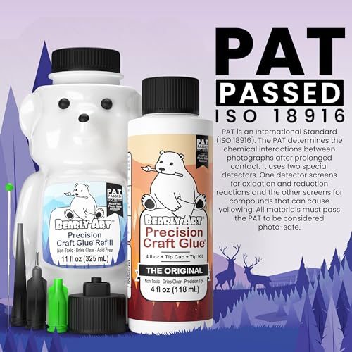 Precision Craft Glue Bundle - 4 fl oz Original & 11 fl oz Refill - view 6