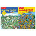 Amazing Mazes Expert Maze Books for Kids Ages 6 and Up, 144 Pages, 2-Pack of Activity Books for Kids, Screen Free Fun and Challenging Mazes