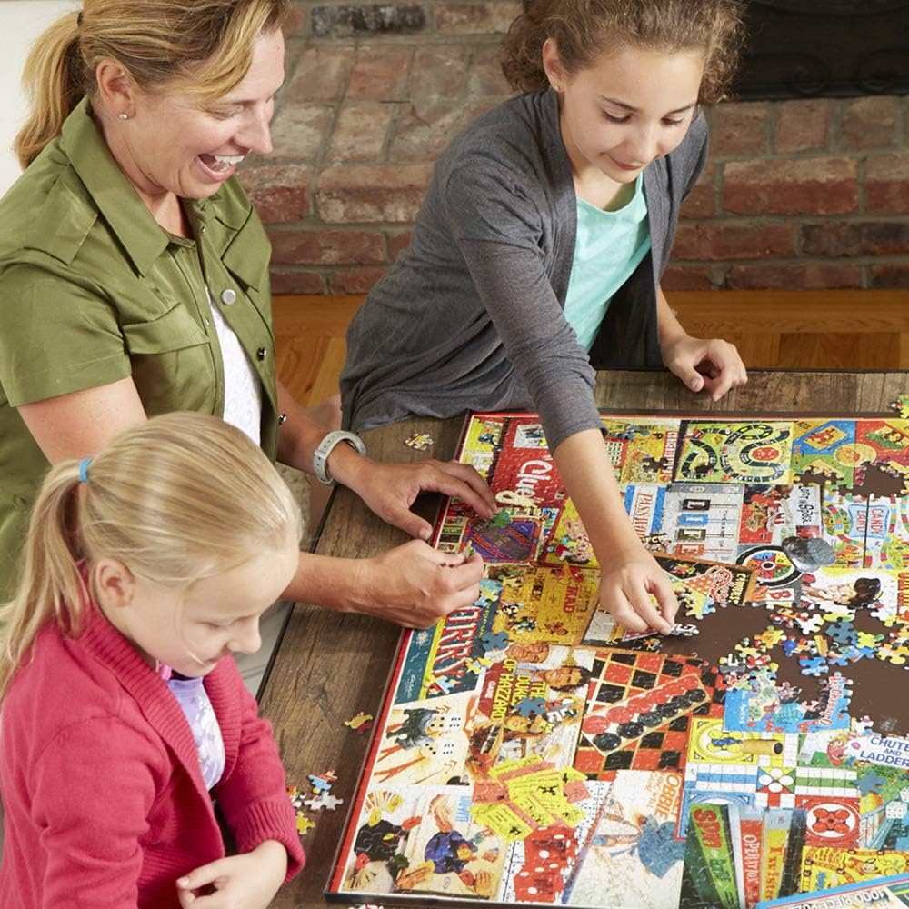 1000 Piece Jigsaw Puzzle State Landmarks Collage, Vermont | Large Pieces, Gift for Adults and Family, 24"x30" in - view 3
