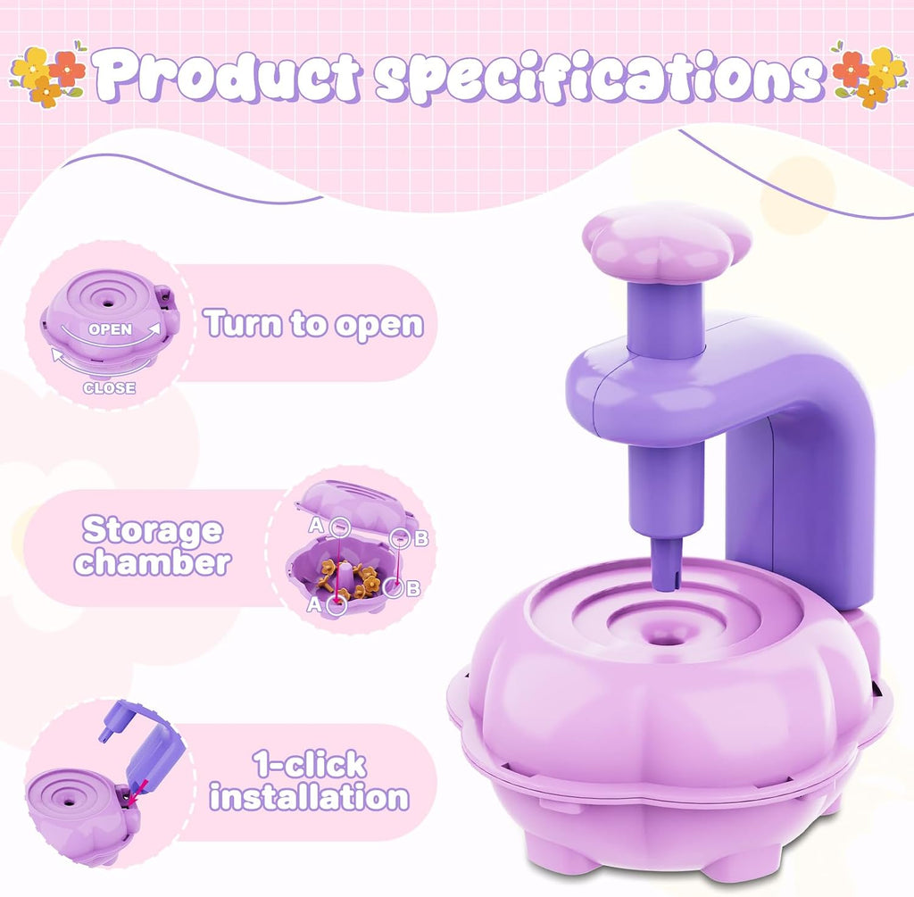 Girls Toys - Flower Bouquet Craft Kits, DIY Arts and Crafts Supplies | Flowers Making Toys for Kids, Birthday Gifts for 6 7 8 9 10 11 12 Year Old Boys & Girl - view 7
