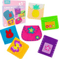 Purse Sewing Kit for Kids 4-7 Arts and Craft Kit for Girls Learn to DIY Bag | Sewing Projects for Beginners Make Your Own Handbag, Develop Fine Motor Skills, Birthday Gifts as Travel Toys