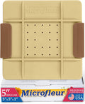 Microwave Craft Flower Preservation Press Portable Kit, 5 inch | Quick & Easy, for Pressed Blooms & Leaves, DIY Washable Absorbent Cloth for Plant Lovers, Reusable Components, Fast Drying