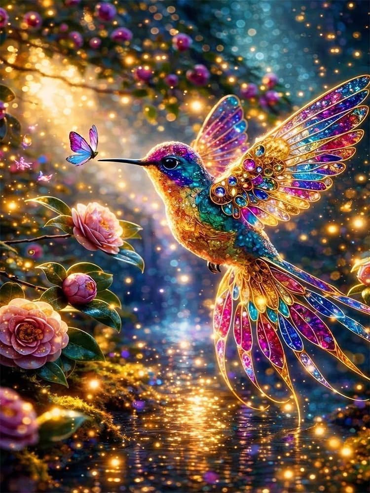 Jesus Christ Prayer Diamond Art Kits for Adults,Sunset Landscape 5D Diamond Painting Kits for Beginner,DIY Round Full Drill Diamond Dots Paintings Picture Gem Art&Crafts Home Decor 13.8x13.8in - view 8