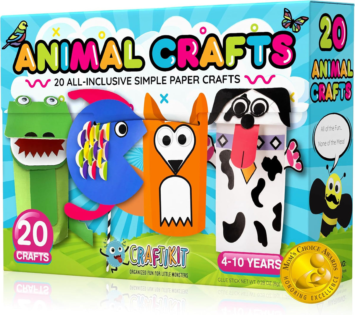 20 Award-Winning Princess & Unicorn Crafts for Kids Ages 3-10 Years, All-Inclusive Toddler Arts and Craft Kits for Kids, Fun Toddler Craft Box for Girls in Preschool - view 5