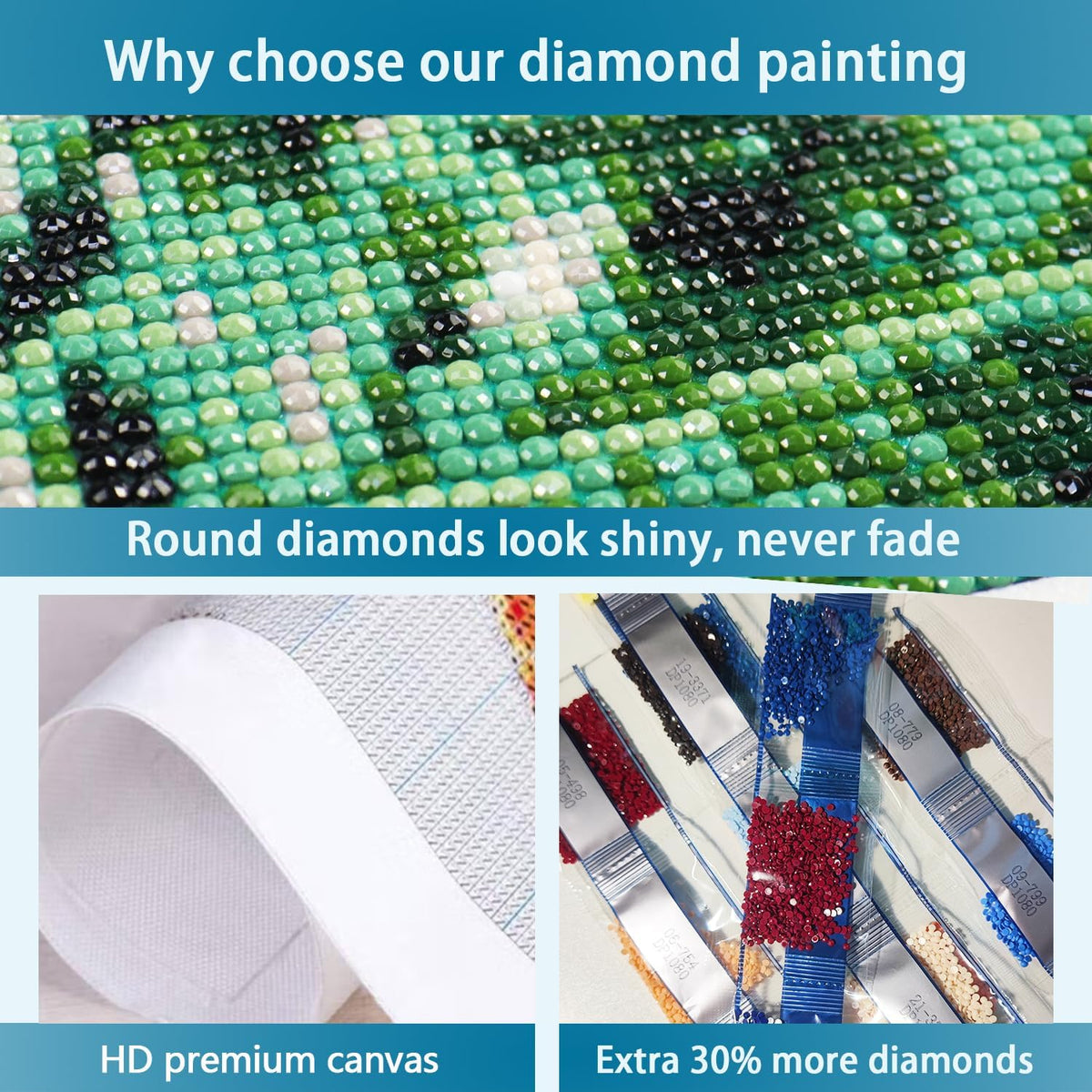 Jesus Christ Prayer Diamond Art Kits for Adults,Sunset Landscape 5D Diamond Painting Kits for Beginner,DIY Round Full Drill Diamond Dots Paintings Picture Gem Art&Crafts Home Decor 13.8x13.8in - view 5
