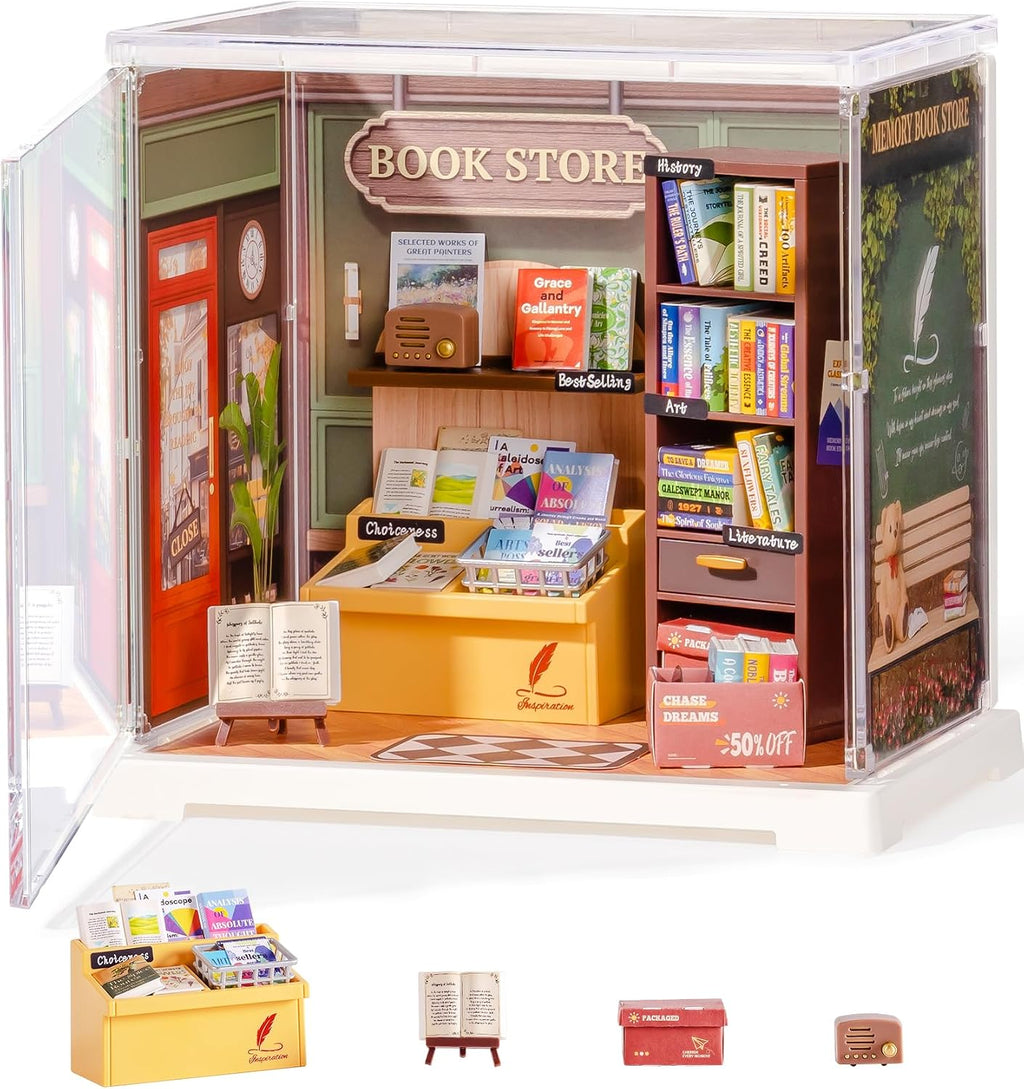 Super Creator Mini Series, DIY Plastic Miniature Kits Retail Store Series, Mini Model House Building Set for Teens Aged 14+, DIY Crafts/Hobbies for Adults (Homely Baking Kitchen) - view 6