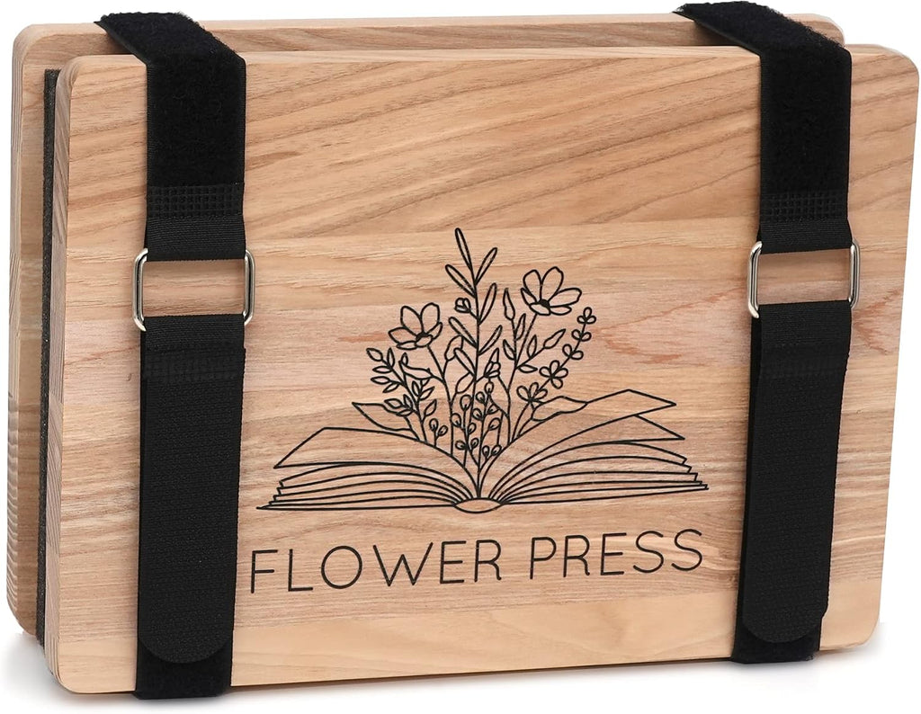 Microwave Flower Press Book- Plant and Leaf Press-Beginners Flower Press Kit Professional -6"X9" Flower Pressing Kit for Adults - Efficient,Simple Outdoor Activity Arts & Crafts