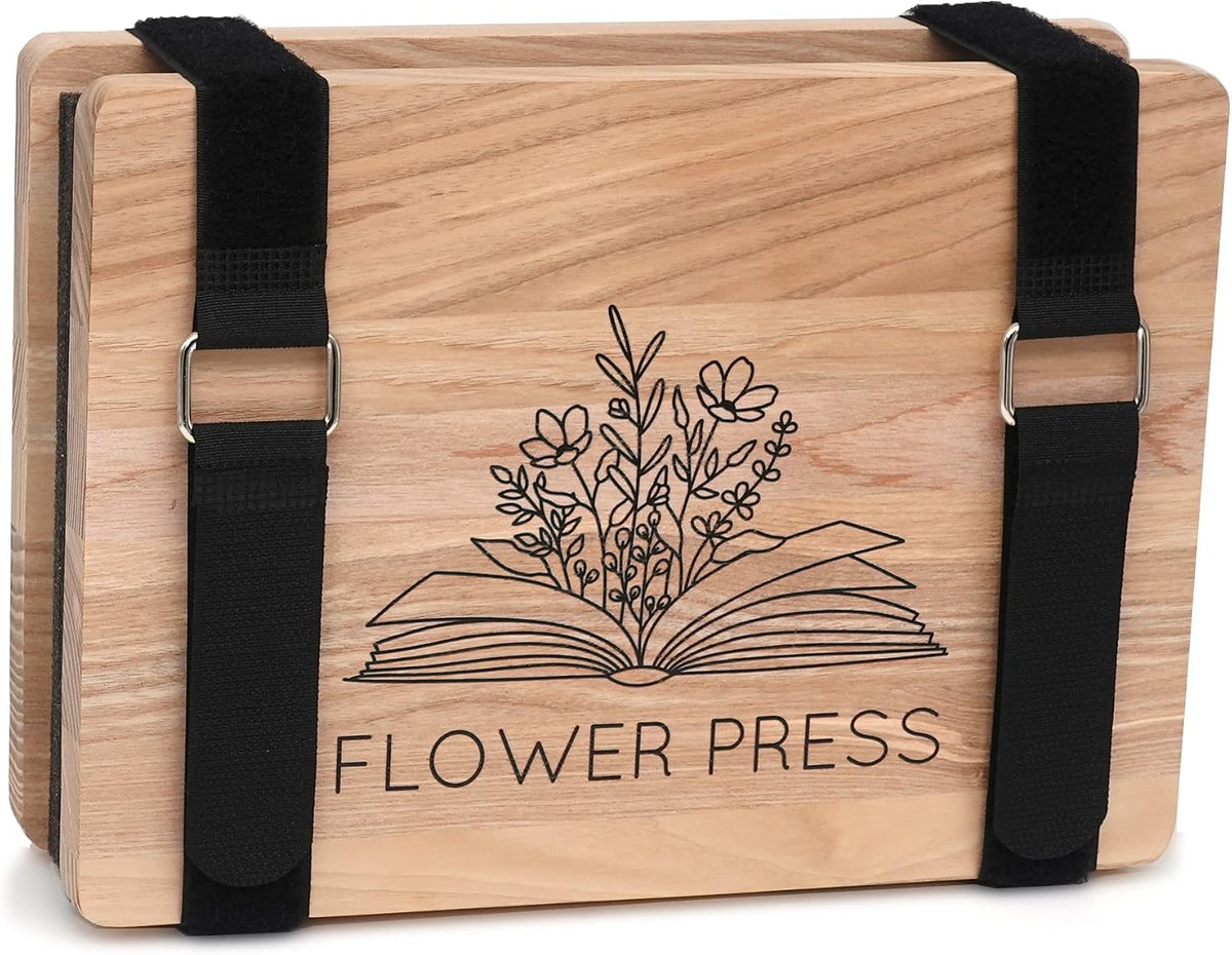 Microwave Flower Press Book- Plant and Leaf Press-Beginners Flower Press Kit Professional -6"X9" Flower Pressing Kit for Adults - Efficient,Simple Outdoor Activity Arts & Crafts