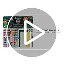 100 Colors Watercolor Paint Set with Metallics, Portable Tin Case - view 7